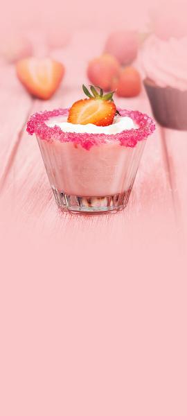 Mozart Strawberry Cupcake