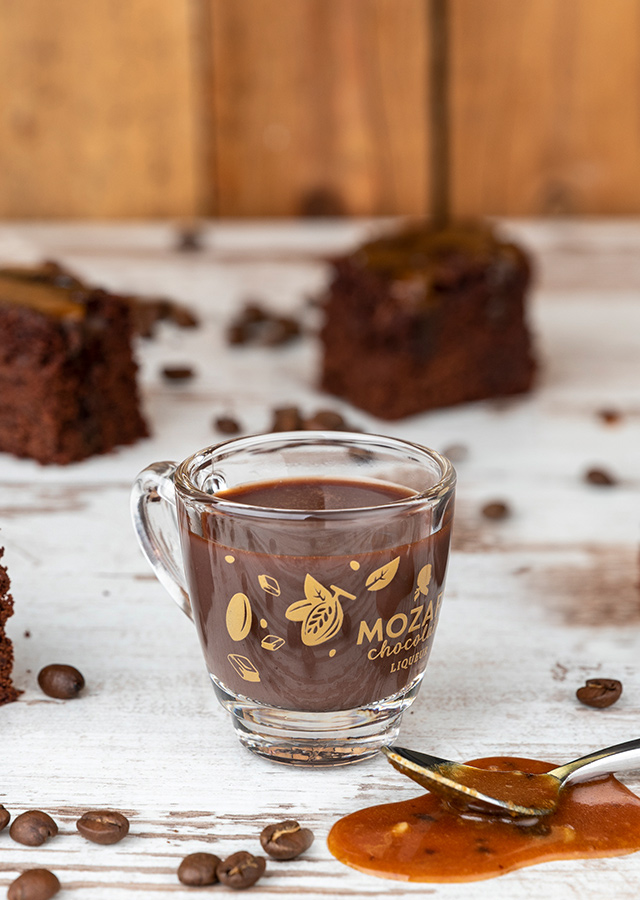 Mozart Chocolate Espresso Caramel Brownie