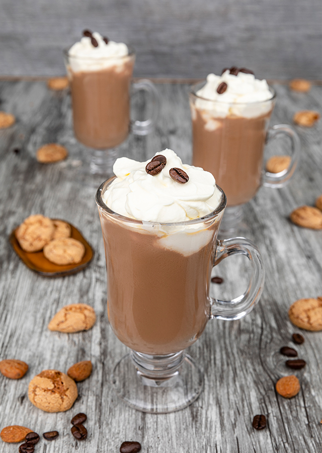 Coffee Amaretto Hot Chocolate