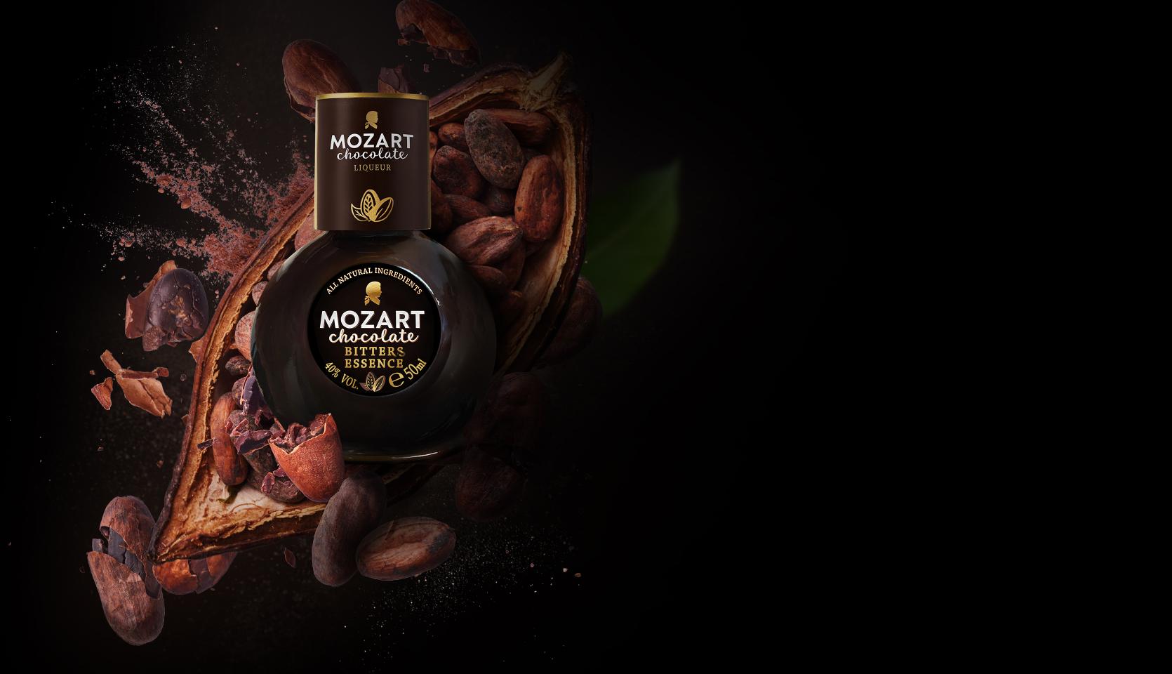 Mozart Chocolate Bitters 50ml in Kakaobohne