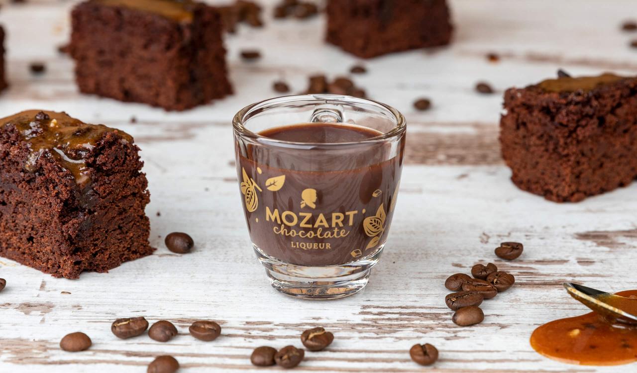 Mozart Chocolate Espresso Caramel Brownie