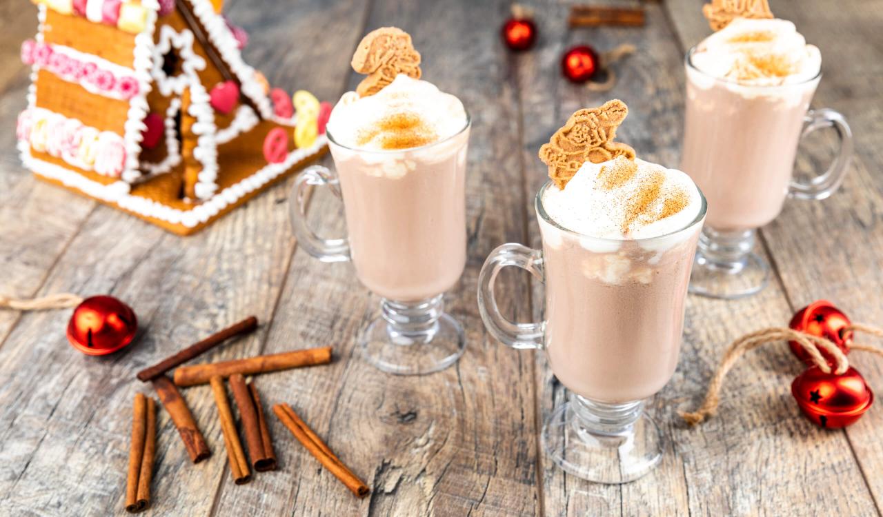 Mozart Cream Gingerbread Hot Chocolate