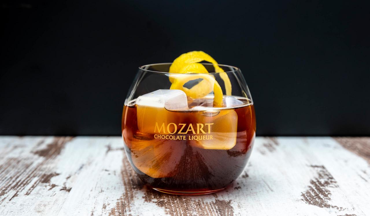 Mozart Dark Chocolate Espresso Highball