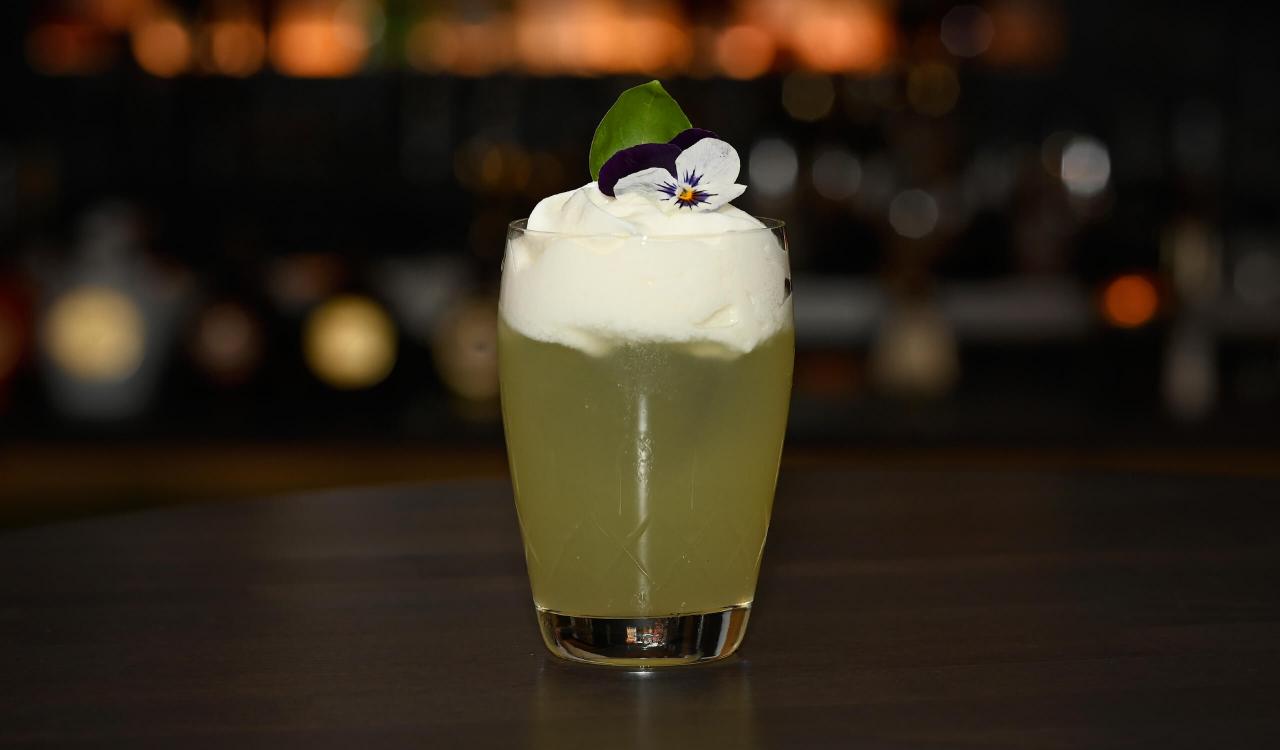 Mozart White Chocolate Espuma Fresh Prince Cocktail
