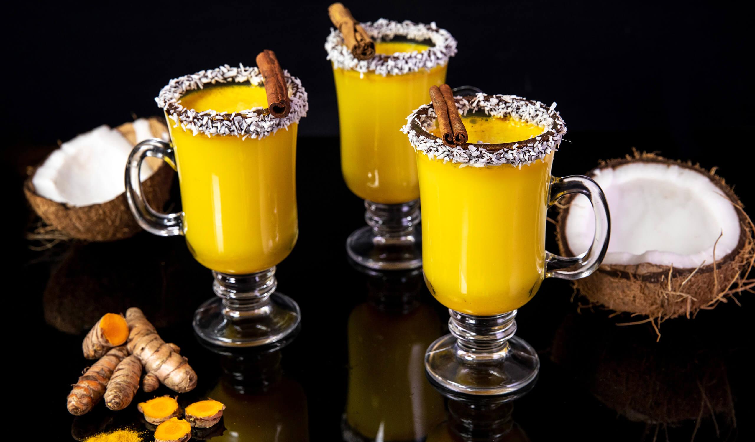 Kurkuma Coconut Hot Chocolate Recipe Mozart Chocolate Liqueurs