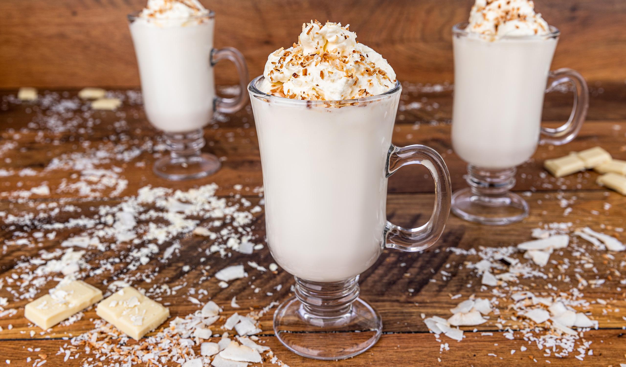 Coconut Hot Chocolate Recipe Mozart Chocolate Liqueurs